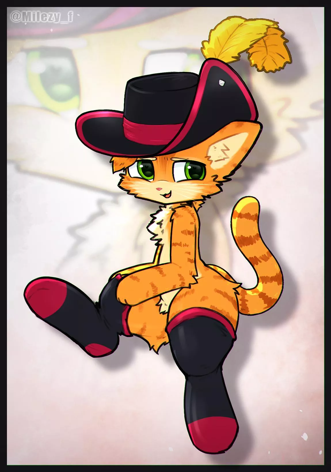 he wears his socks under x3 // by @milezy_f on twitter :3