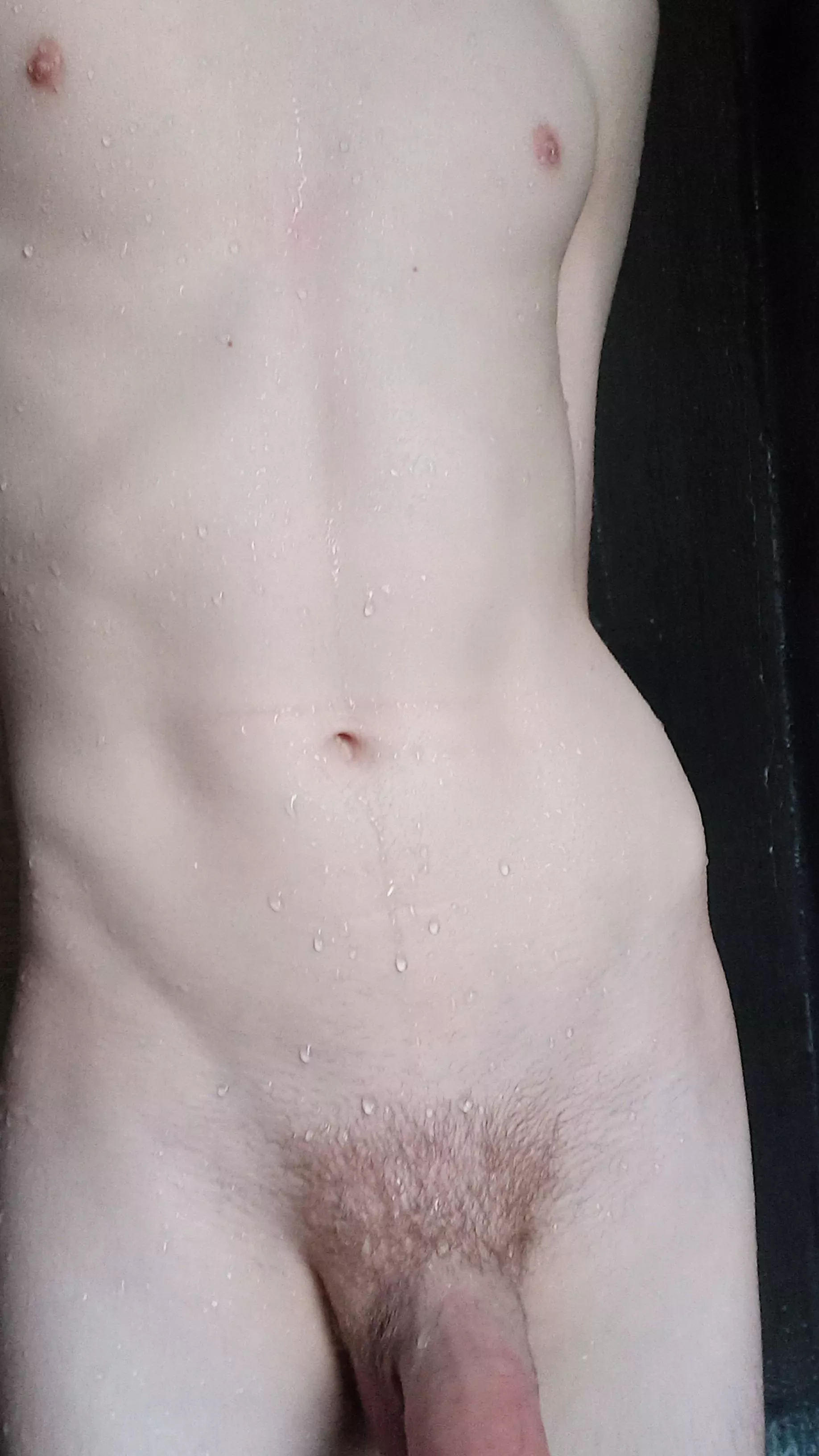 How do I look right after a shower?