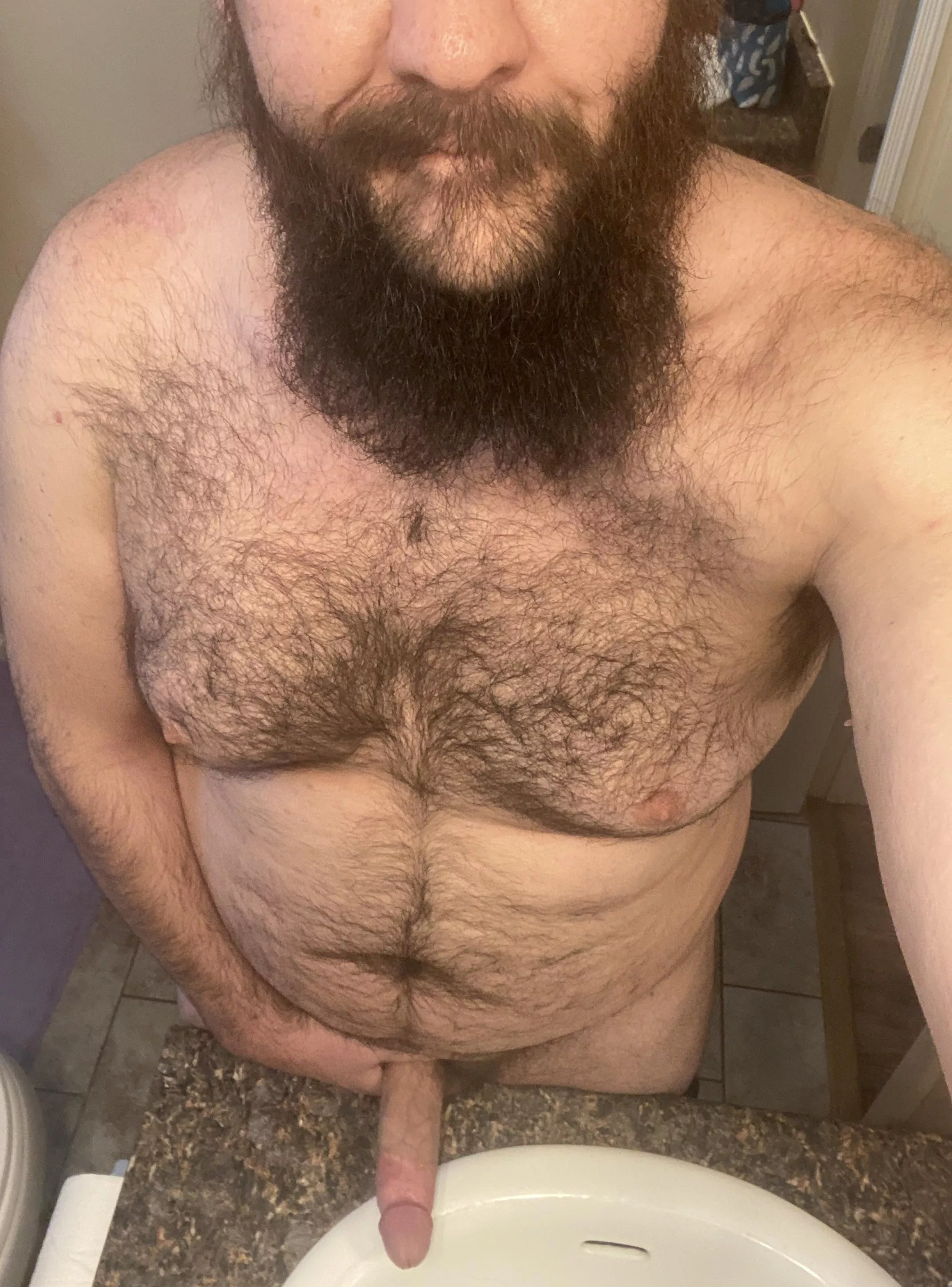 How’d you like to start your day off bent over the sink?