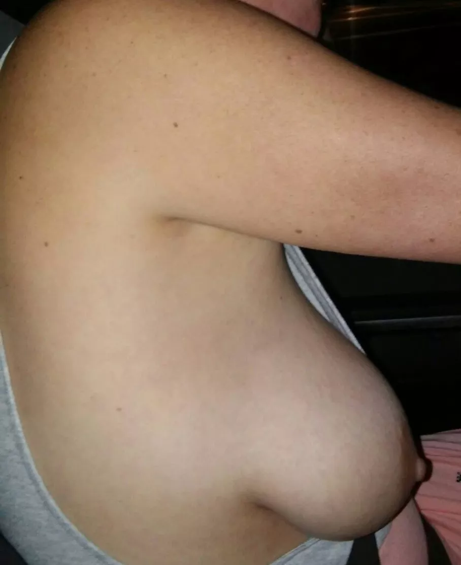 I couldn't even wear a bra last night, sometimes they hurt and just need to be squeezed