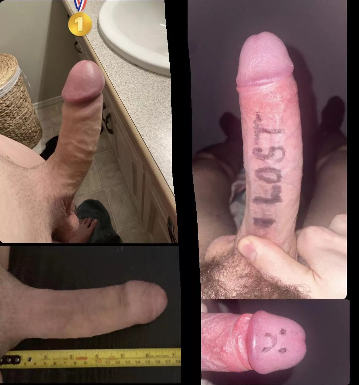 I just compared my cock to @8inchcock1197 and of corse i lost bcs hes semi hard cock is A LOT bigger than my even on good days. My cock is big but his is HUGE. If you wanna compare message me. Coment on our cocks in the coments
