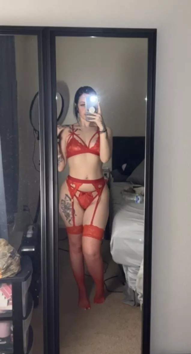 I want you to take everything off but my thigh highs