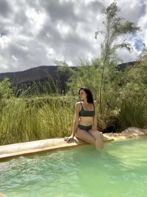 I’m at my happiest when I have nothing to do but relax in nature 🤍 how about you?