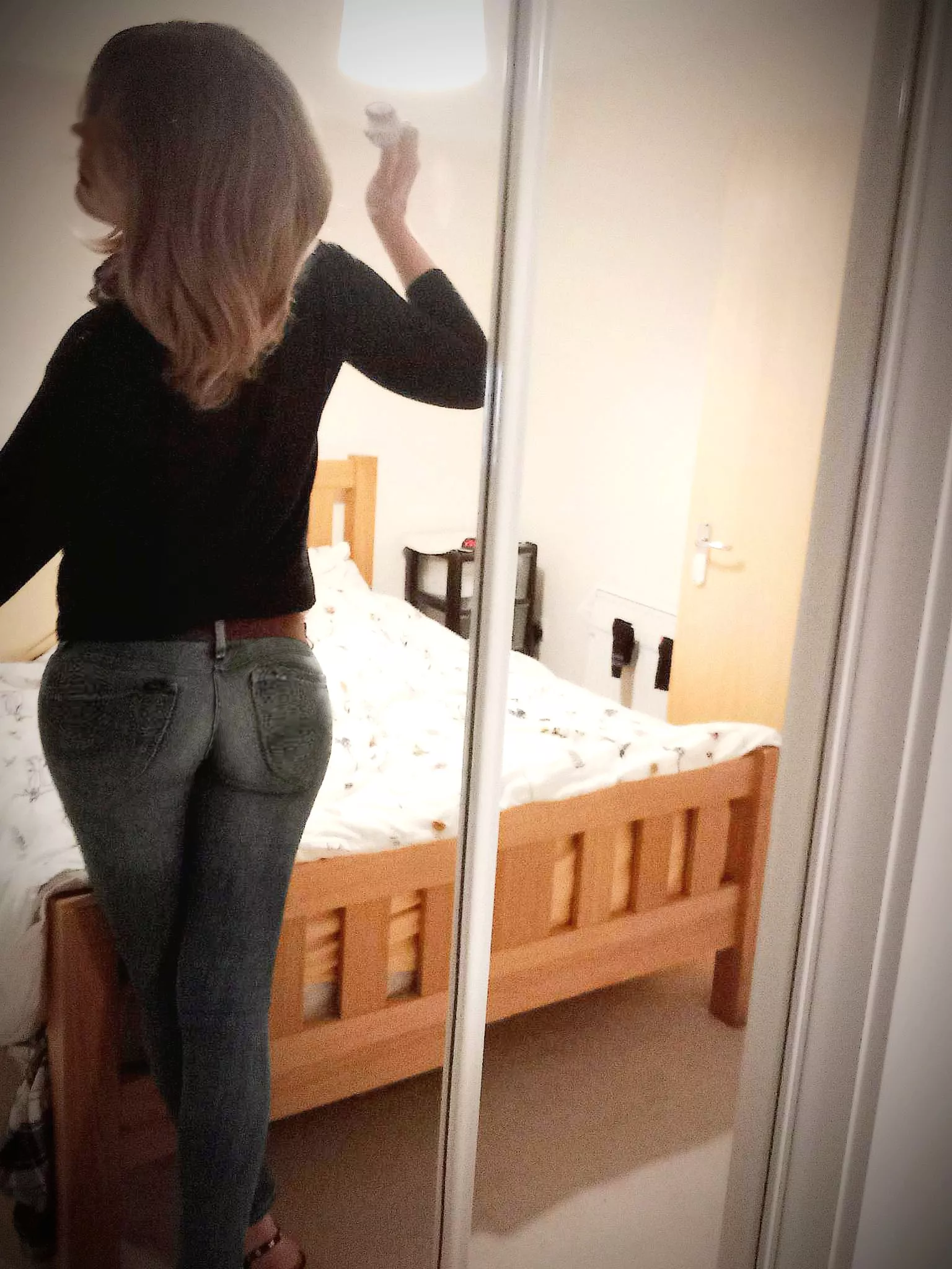 Its been a long day let's take a selfie or two