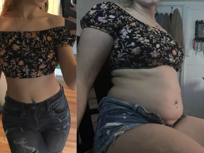 Let myself go just a tad