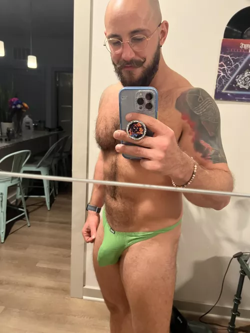 Like your men in thongs?