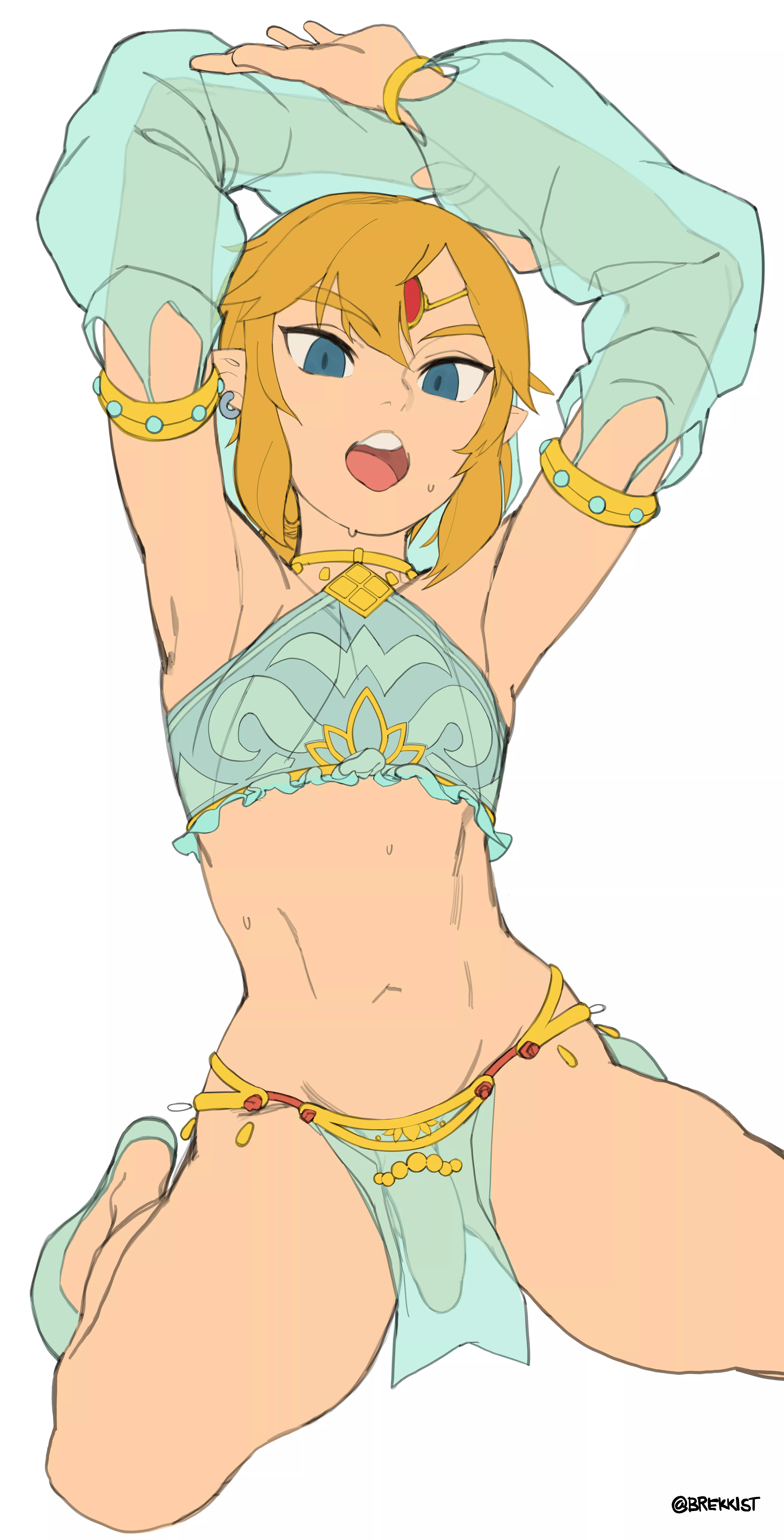 Link moving his body for you (Brekkist)