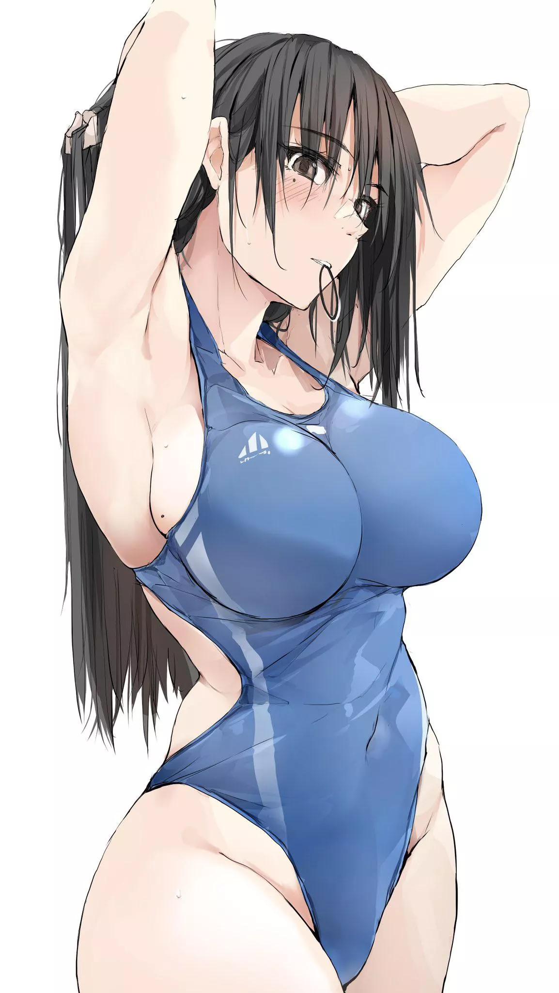 Mommy in swimsuit