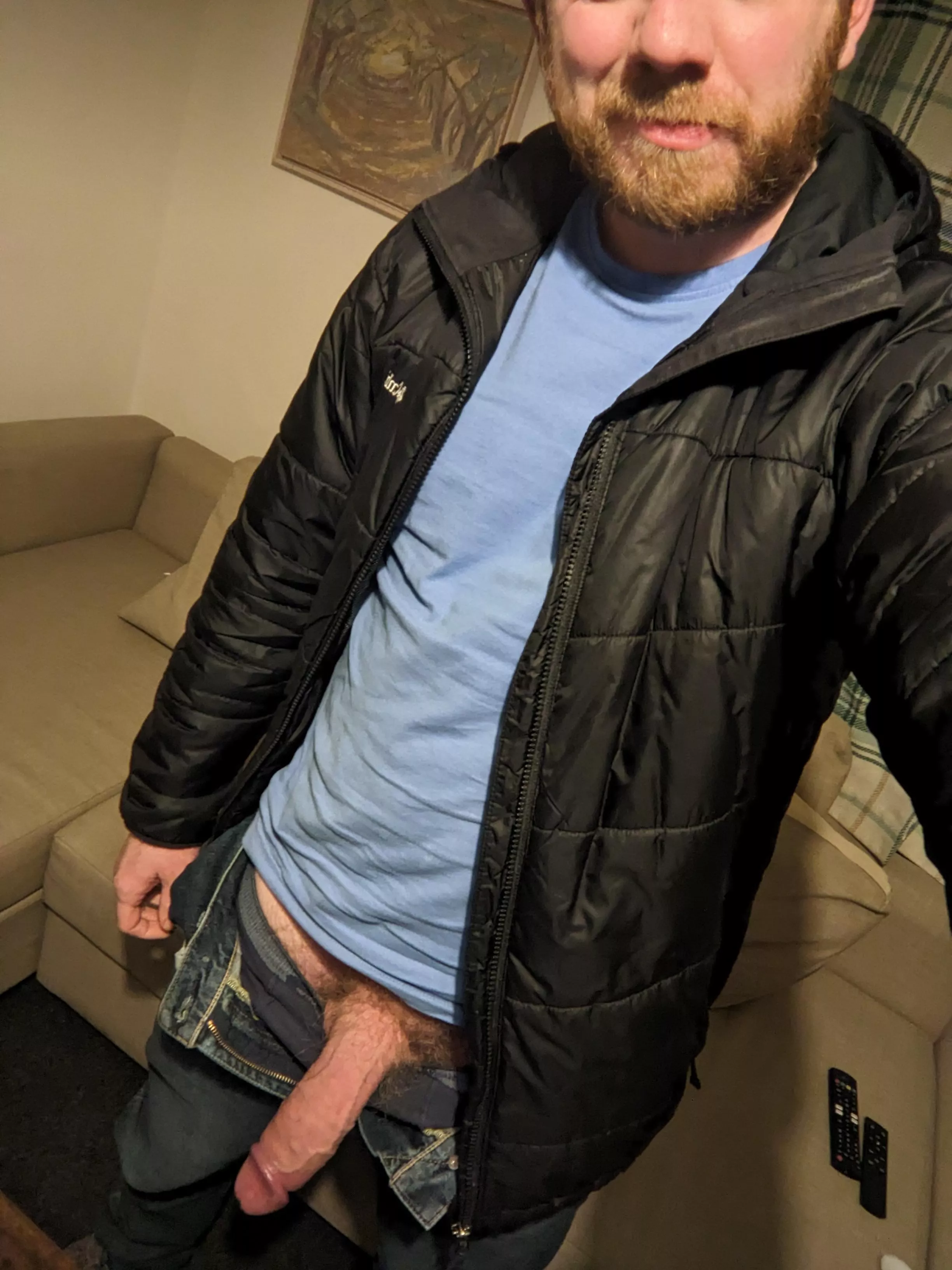 My beard and semi :)