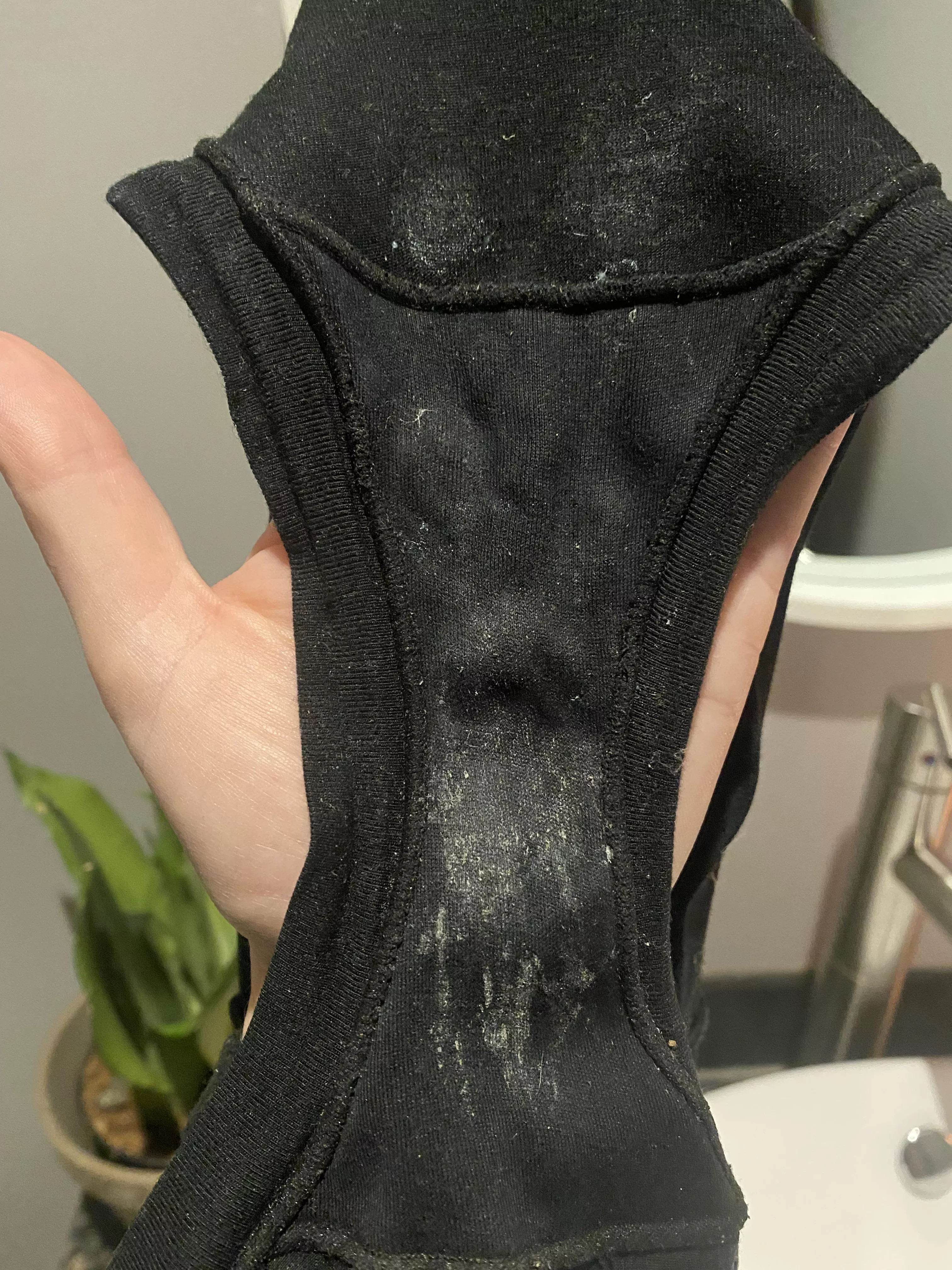 My newest creation of 3 days. I keep being told my panties smell like cinnamon… 🤣