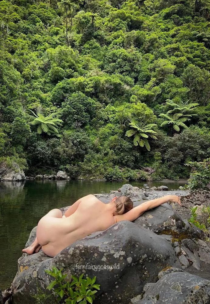 Nude in paradise