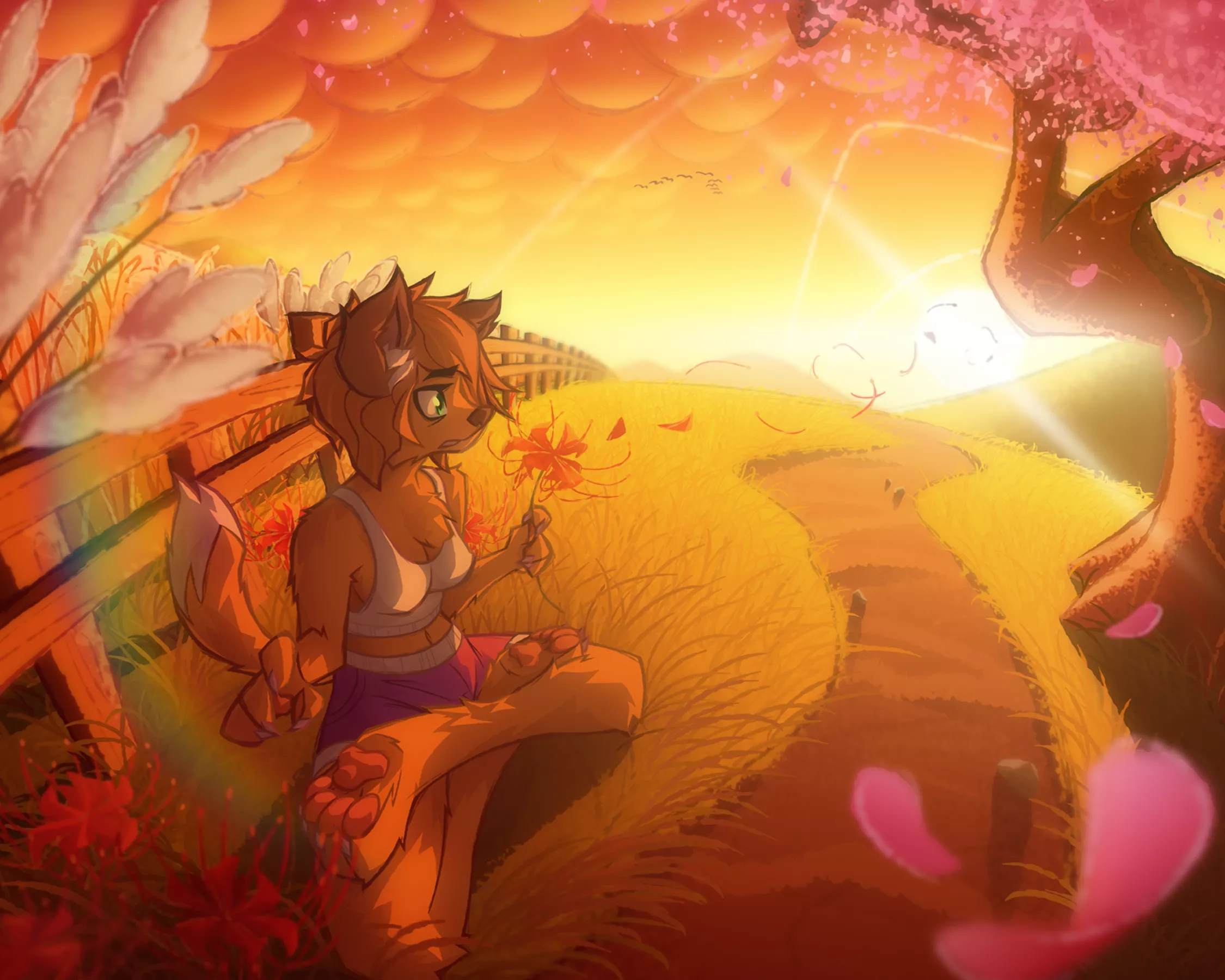 Opening my commissions for this month, if you're interested, just check out my carrd below! (art by me)