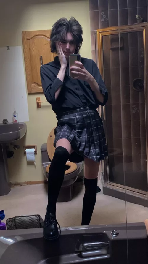 Rate my schoolboy outfit ☺️
