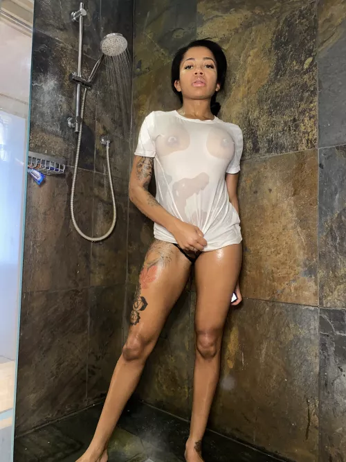 save water! shower with me💦