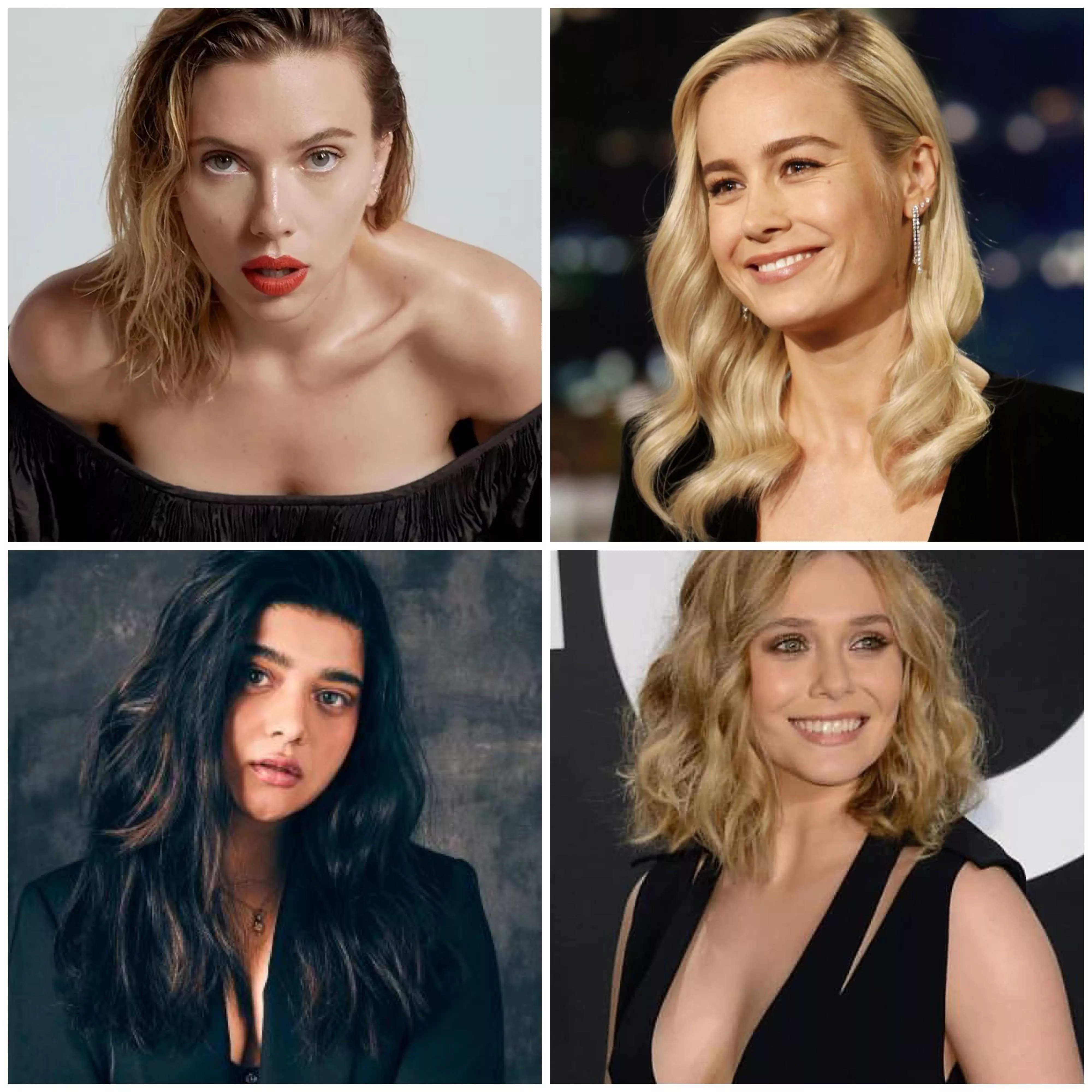 Scarlett Johansson and the other Marvel actresses are making me feel bi again…