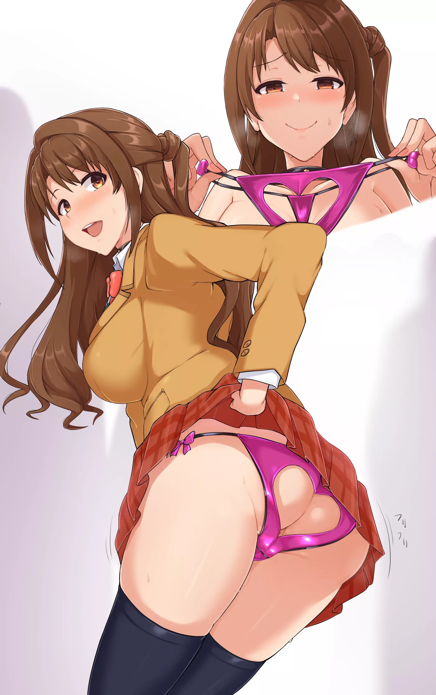 Sexy assless panties for quick anal fuck