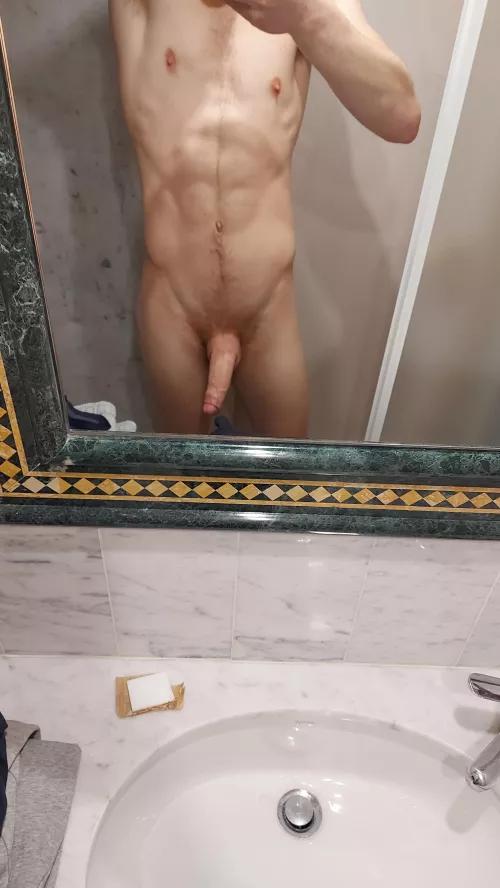 soft before the shower