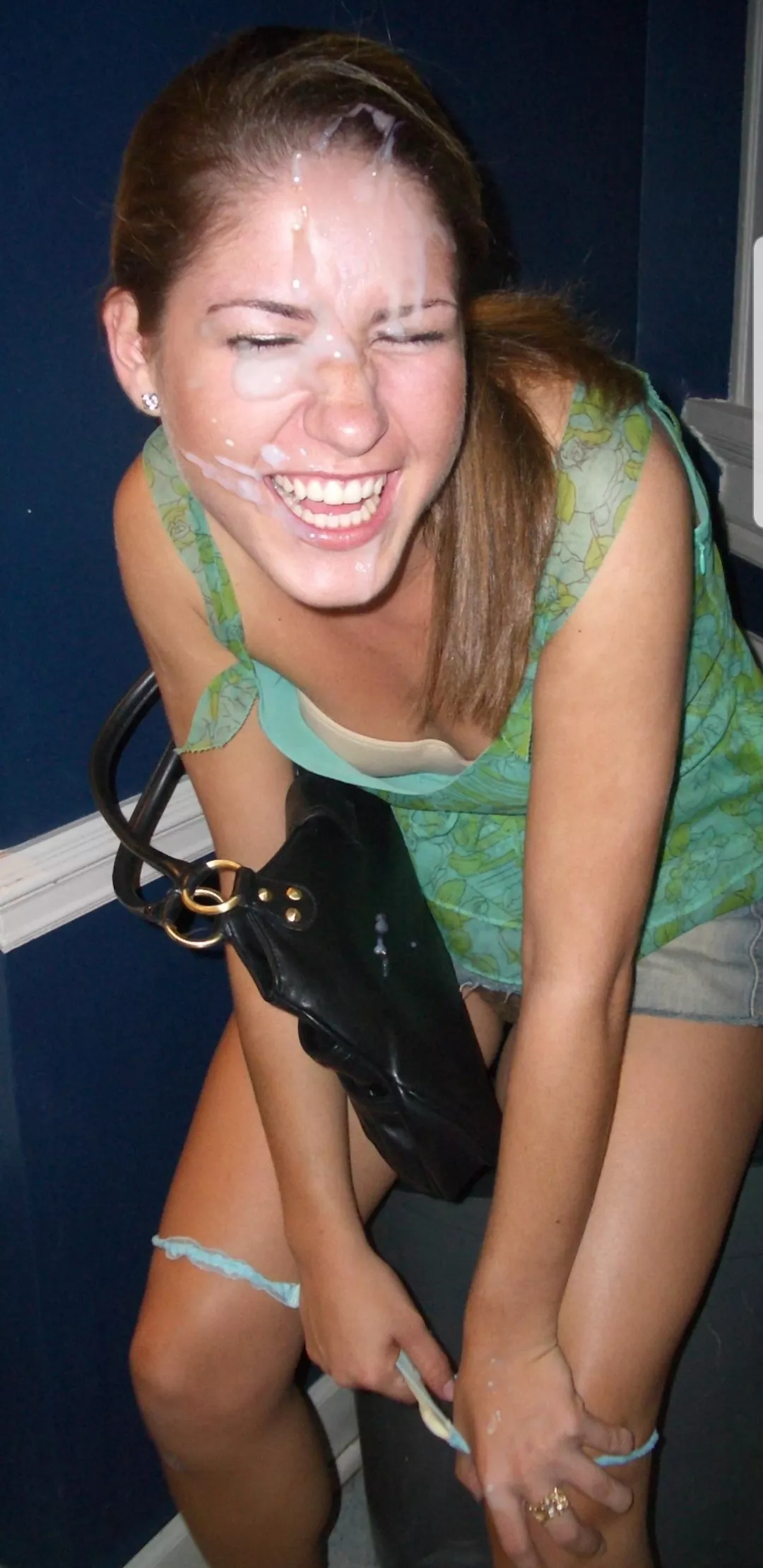 Someone enjoyed their quickie