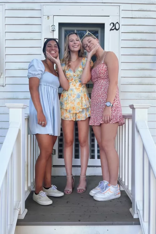 Summer dresses all around