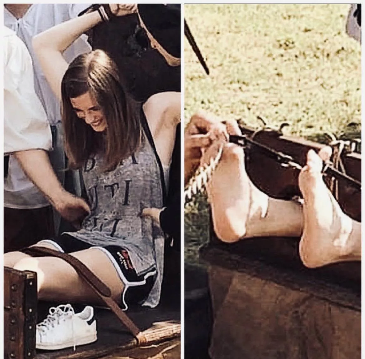 The feather the most sexy tool ever too use