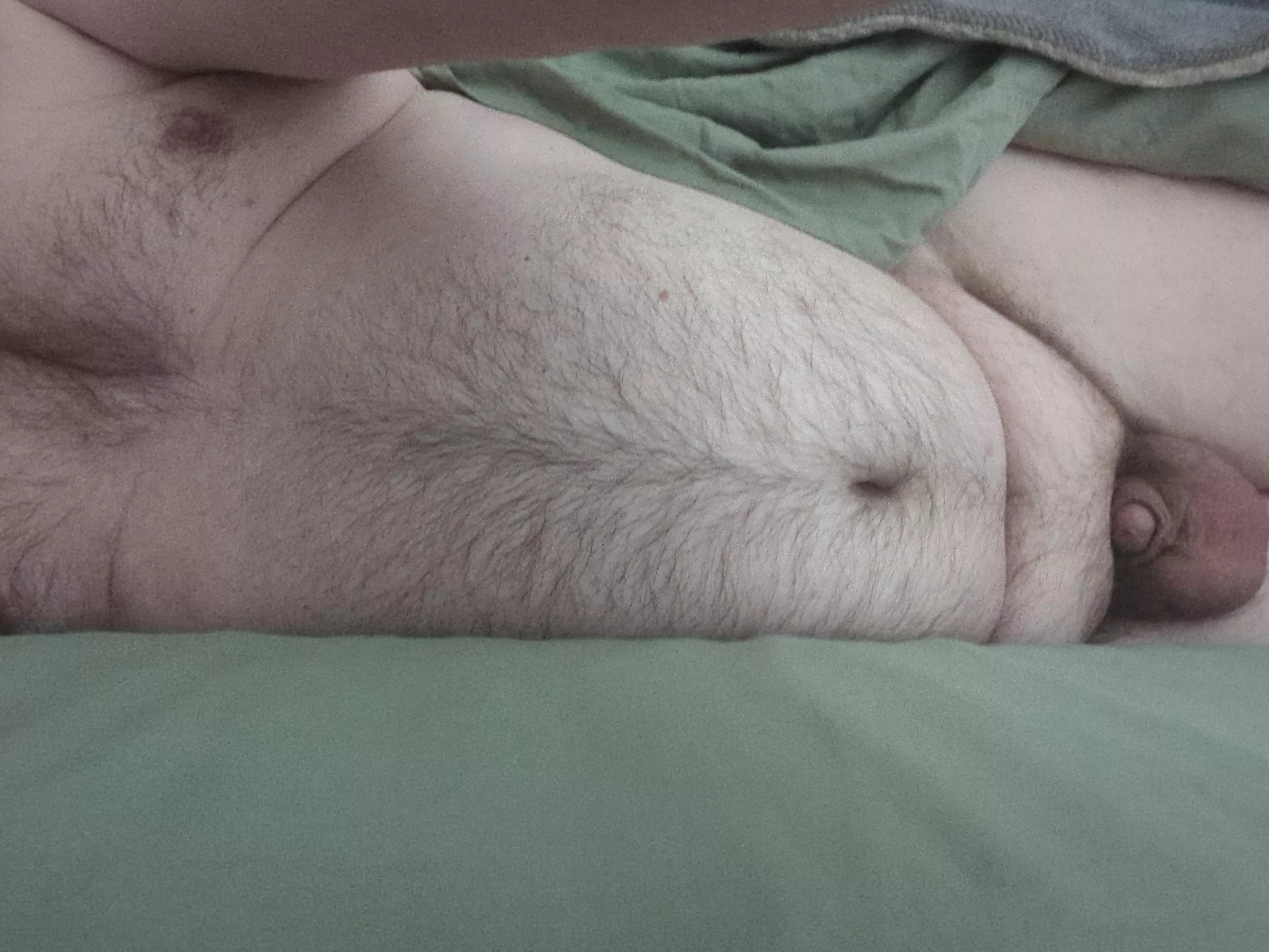 Unapologetically me. In position for snuggles.