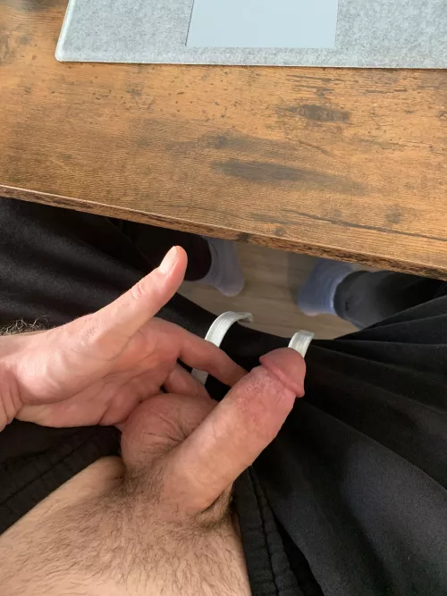 Wfh day with my cock out