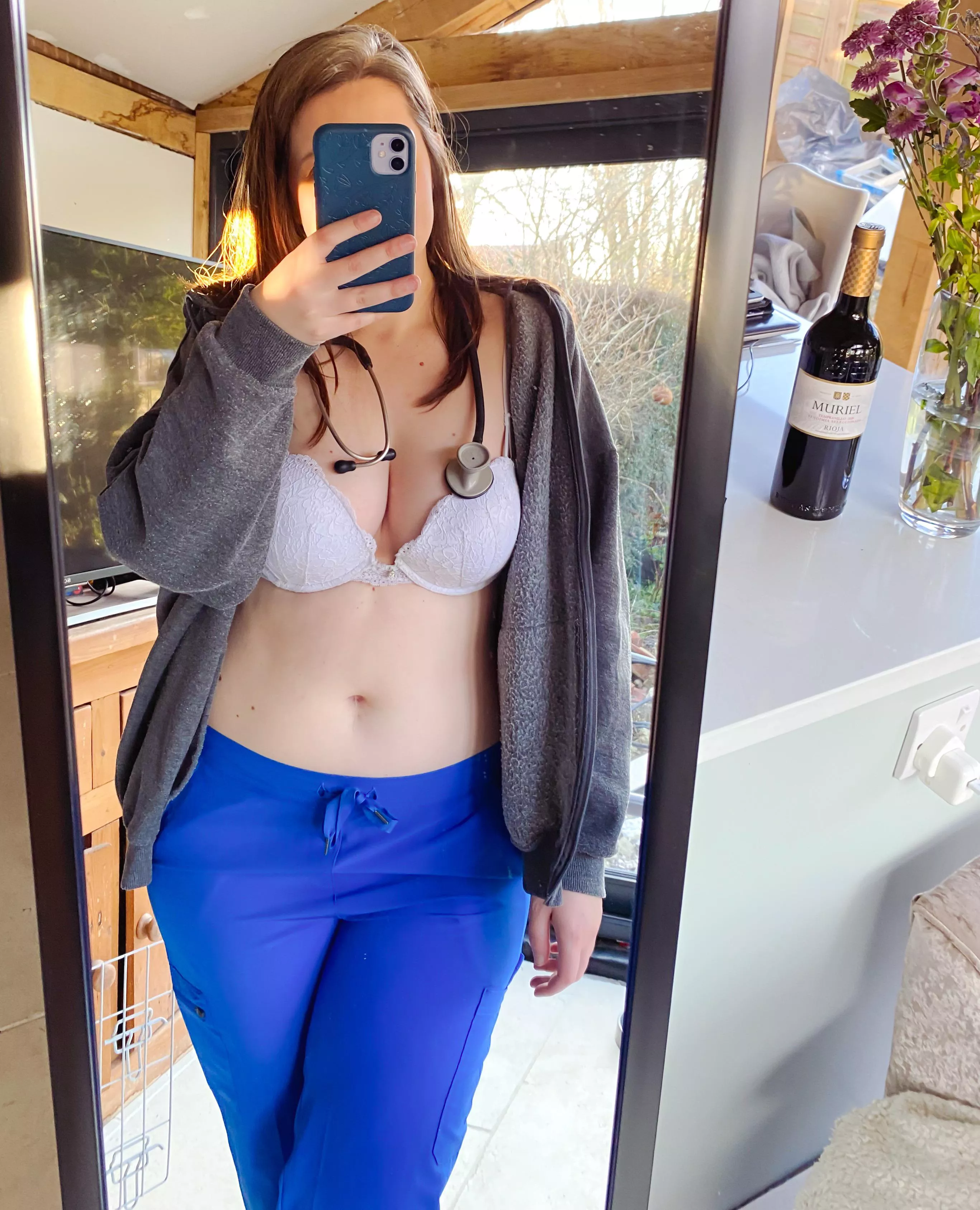 What I’m wearing under my scrubs today [f]