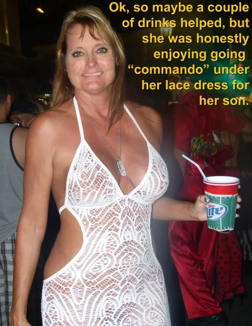 When Mom wants to wear her favorite Slut Mom dress 👗 around Black Men (Massachusetts)