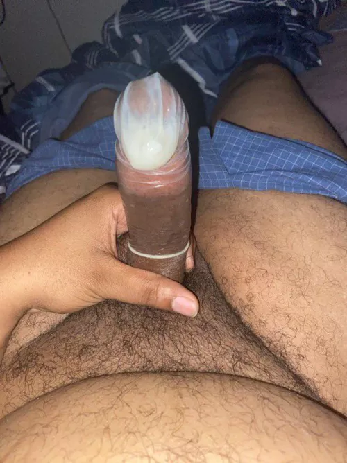 You Prefer it in your mouth or this condom?