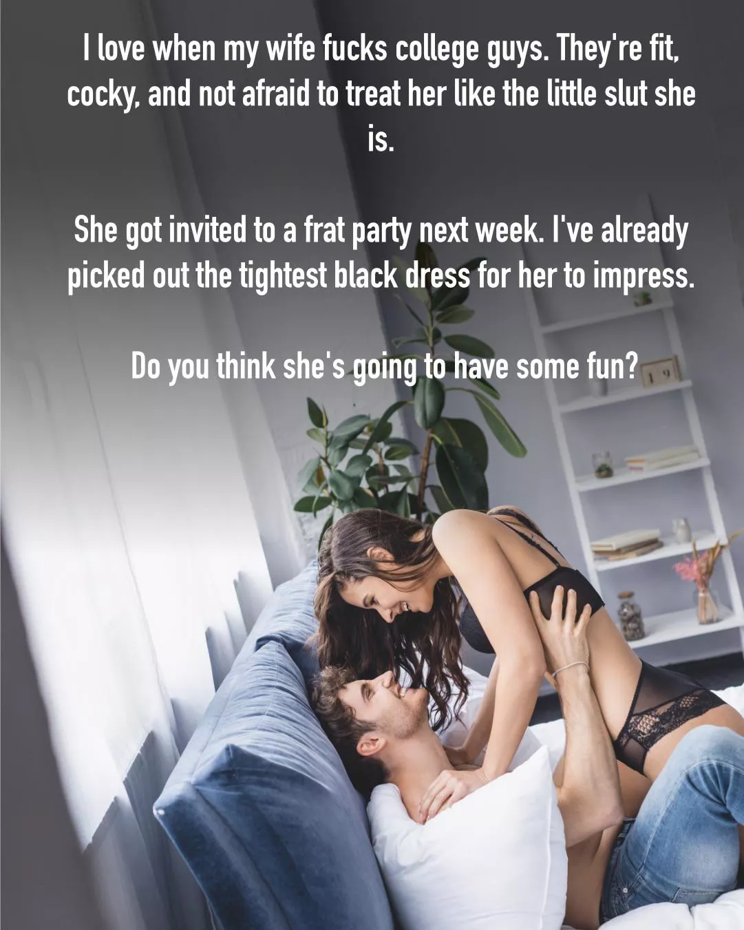 Younger guys always exhaust my wife-in the best kind of way