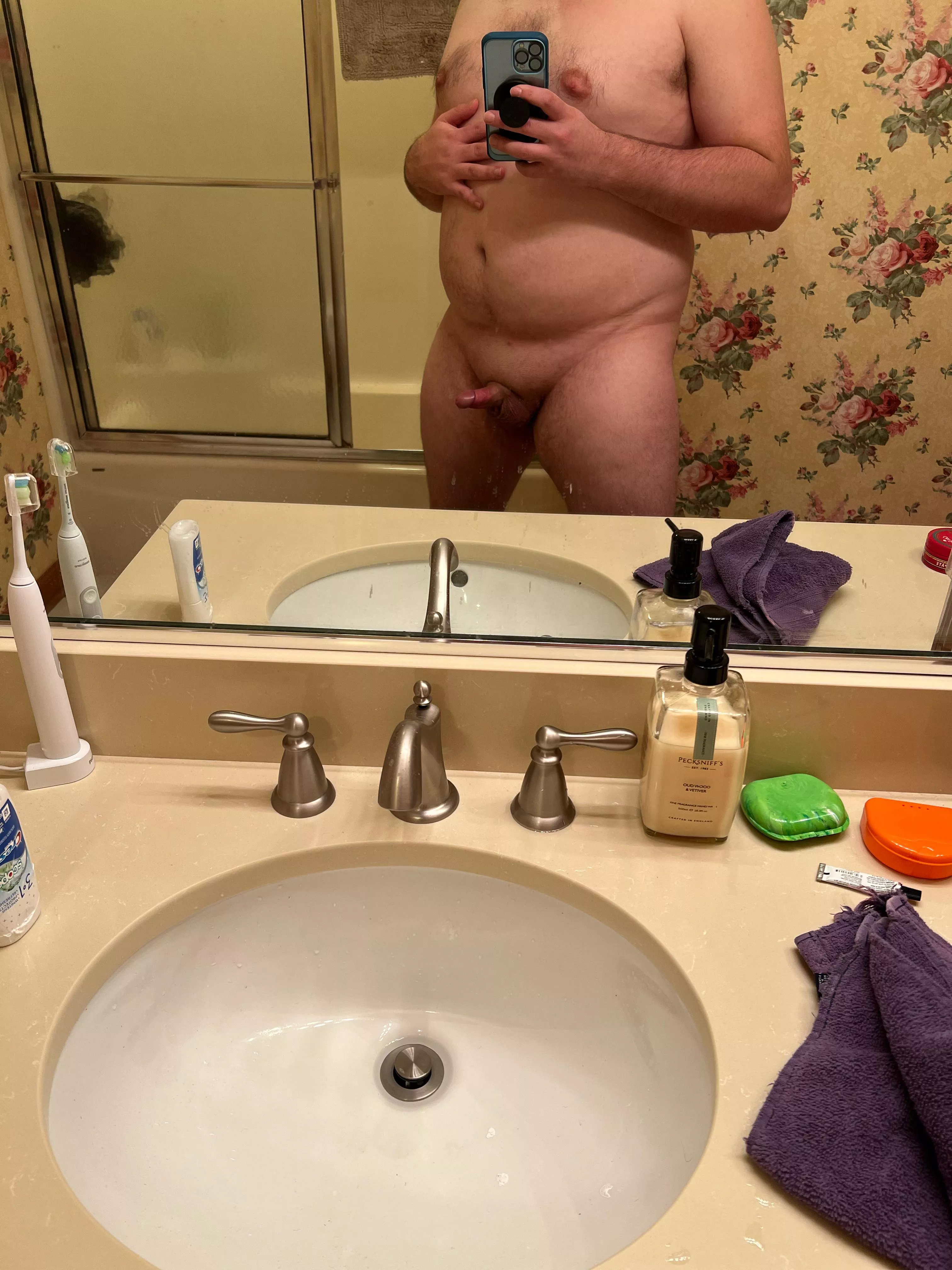 (26) about to take a shower