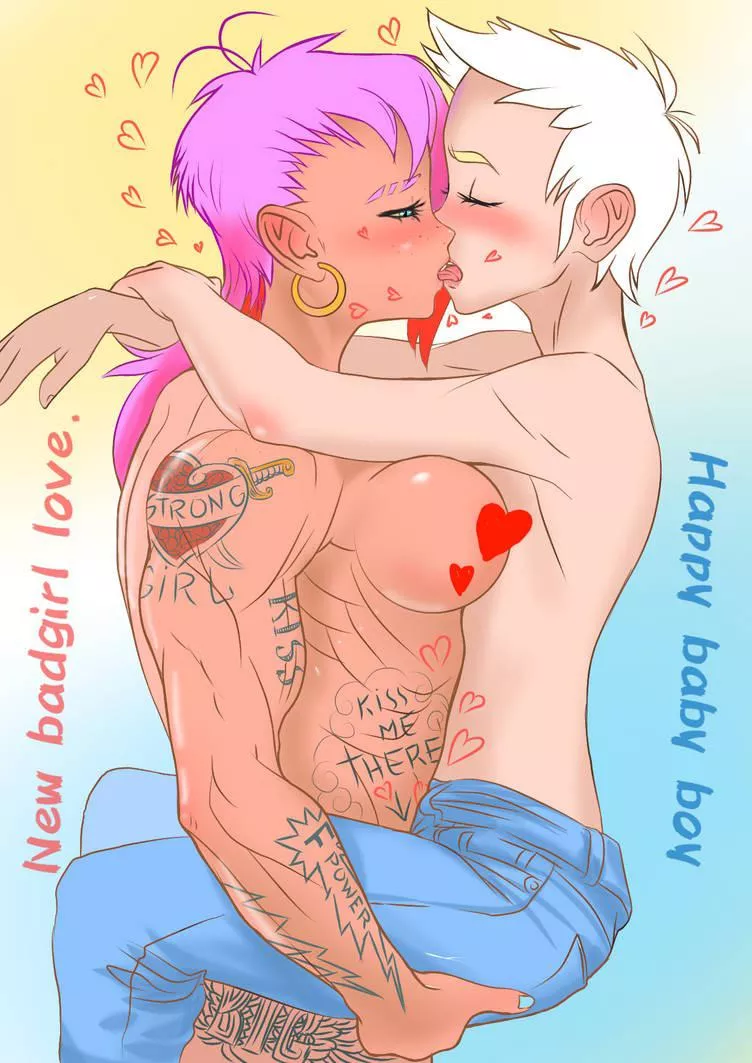 A beautiful couple (by Kagi13)