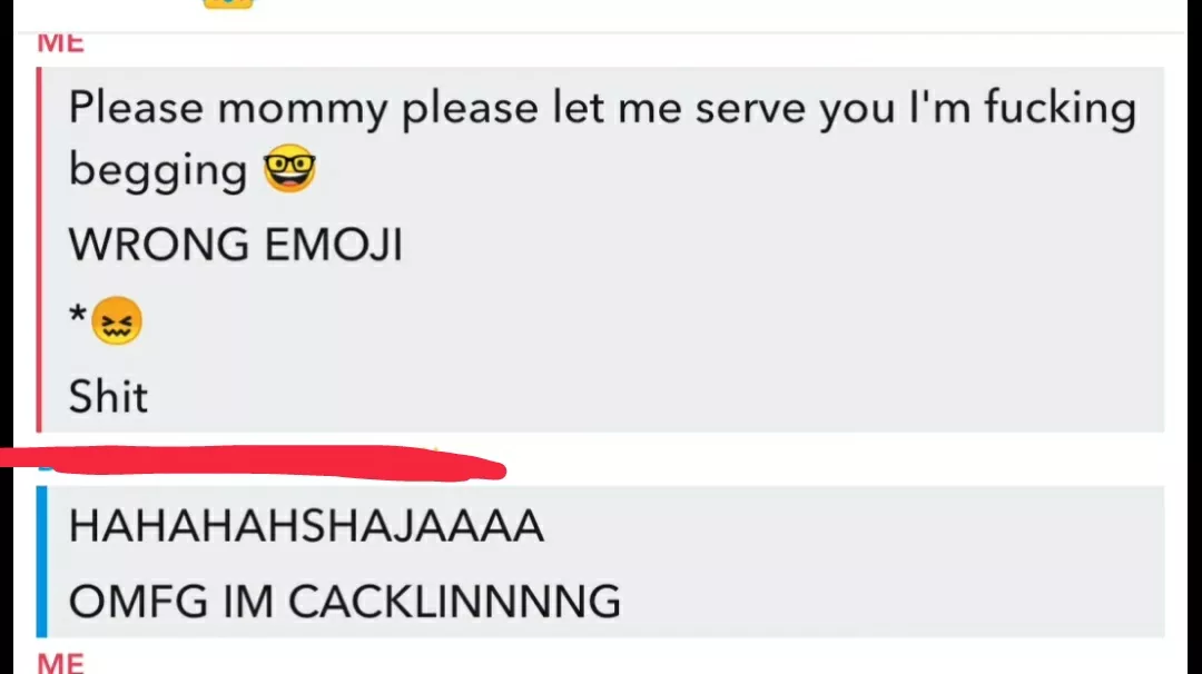 an interaction i had 😐