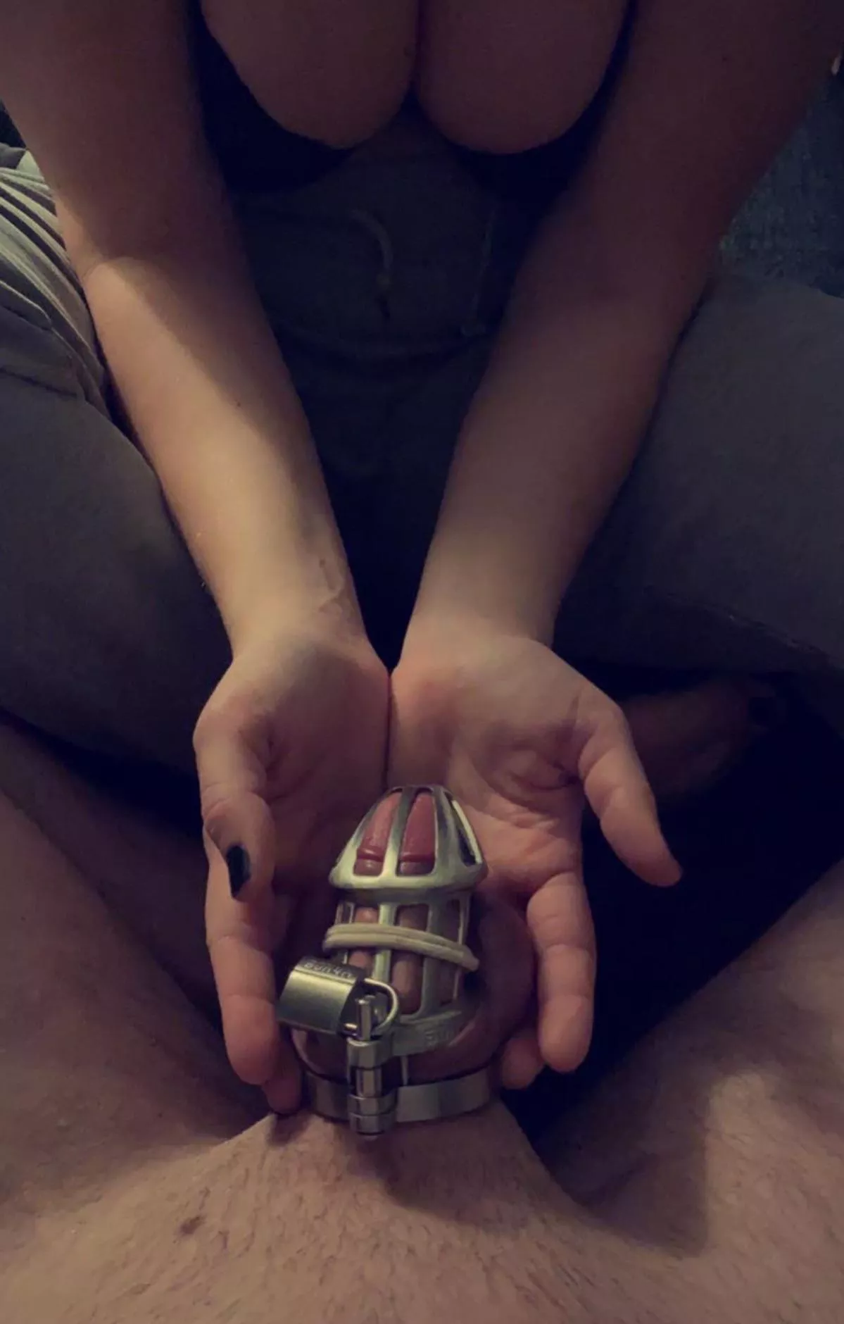 And that’s where it belongs. Locked little subby.