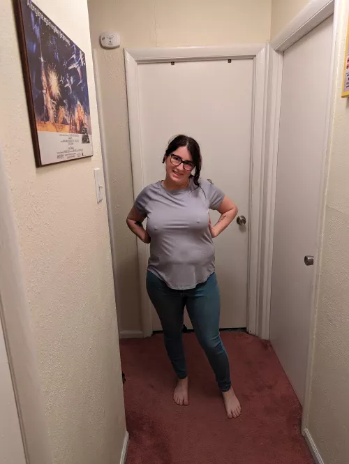 Another day going braless 😃