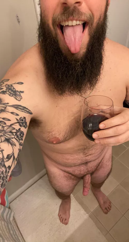 Anyone want me to pour them a glass?