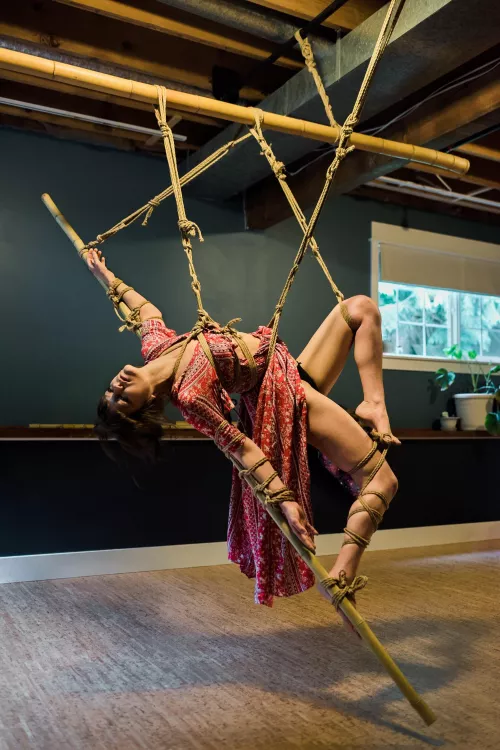 Bamboo crucifixion OC with anonymous