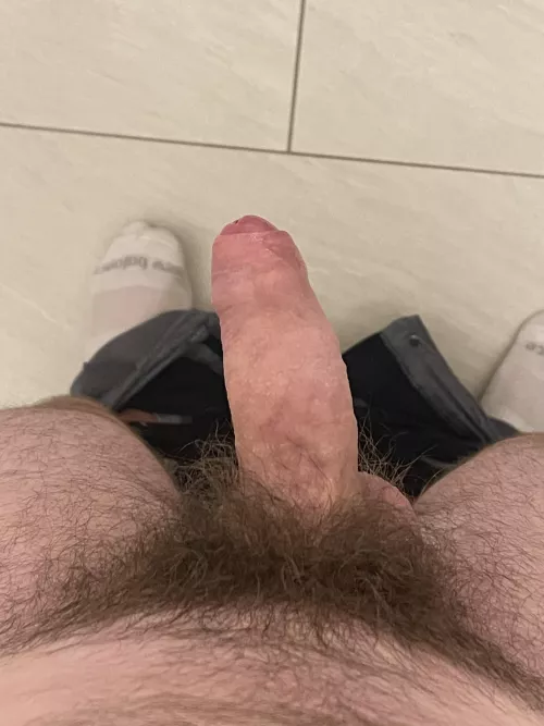 Barely covering the head while hard