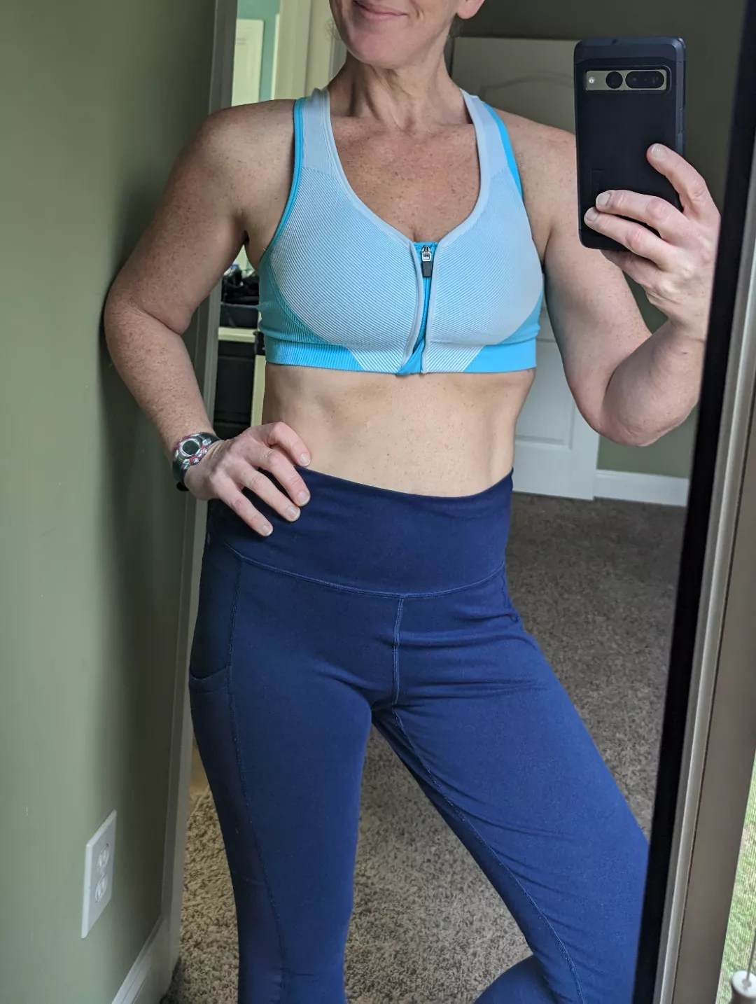 Before things got sweaty