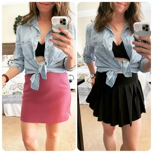 Can't decide this morning!! 35f mom of 2