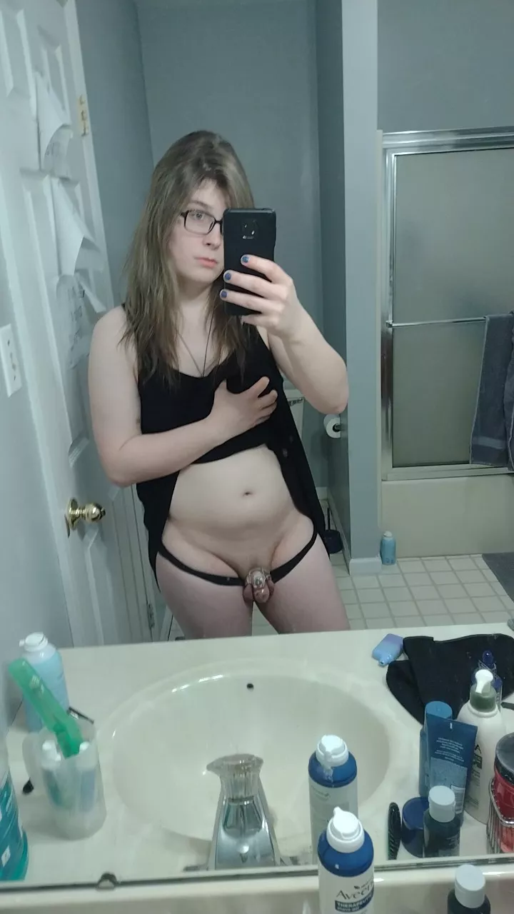 Chastity time 🖤