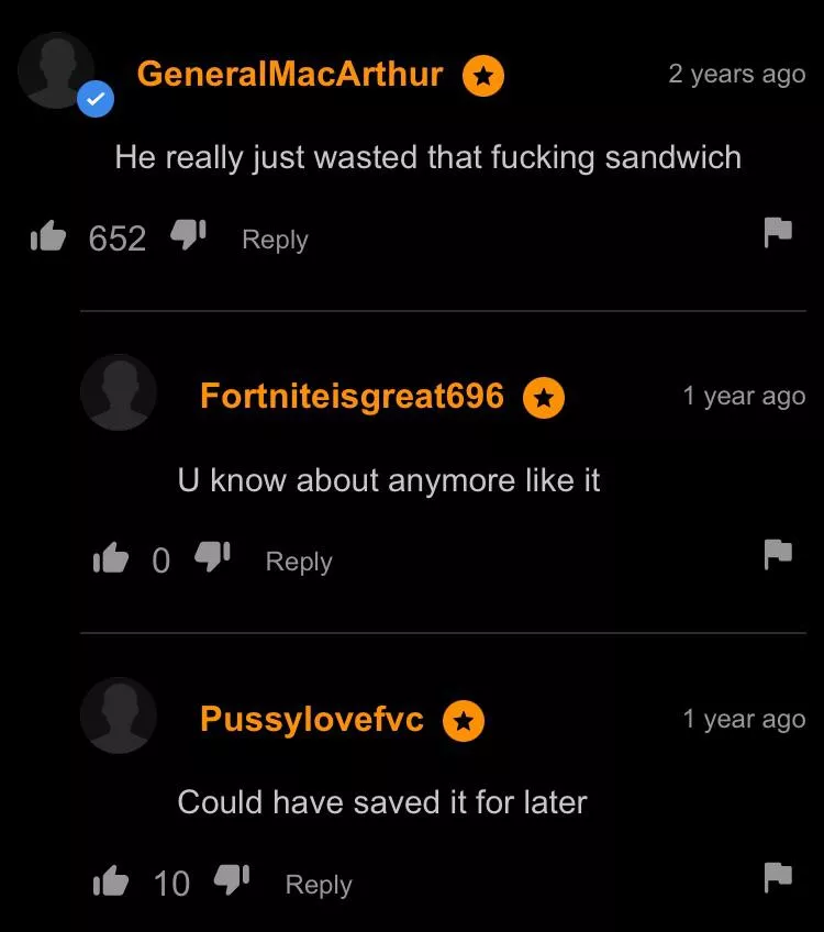 Could of saved that sandwich