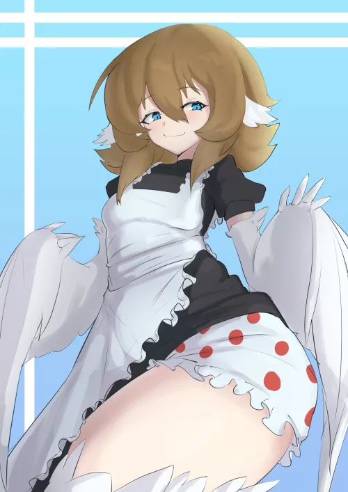 Do maid outfits compliment or dilute the natural beauty of monster girls?