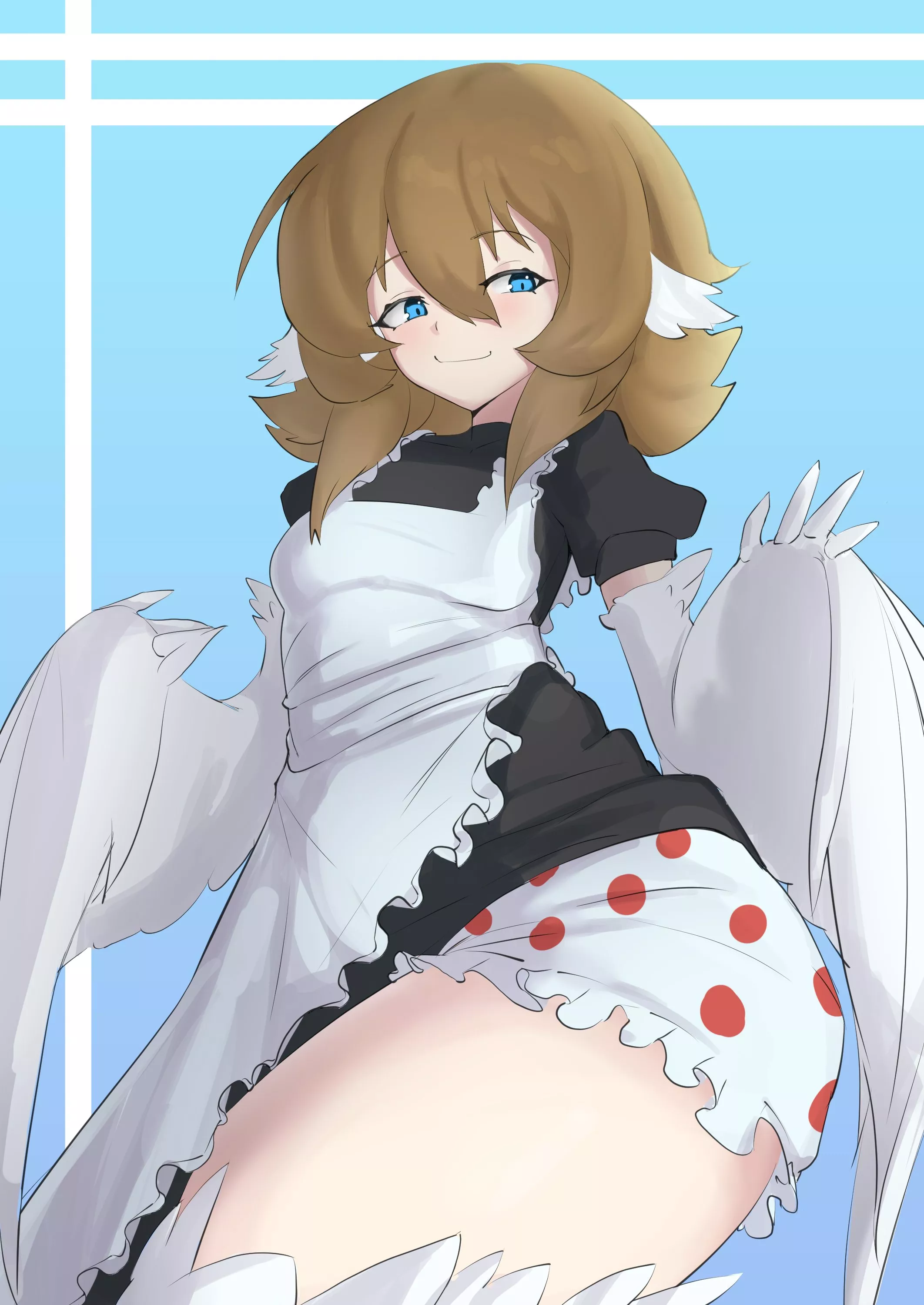 Do maid outfits compliment or dilute the natural beauty of monster girls?
