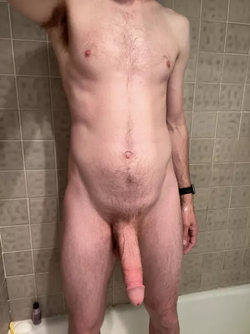 Do you think my dick makes my legs look small?