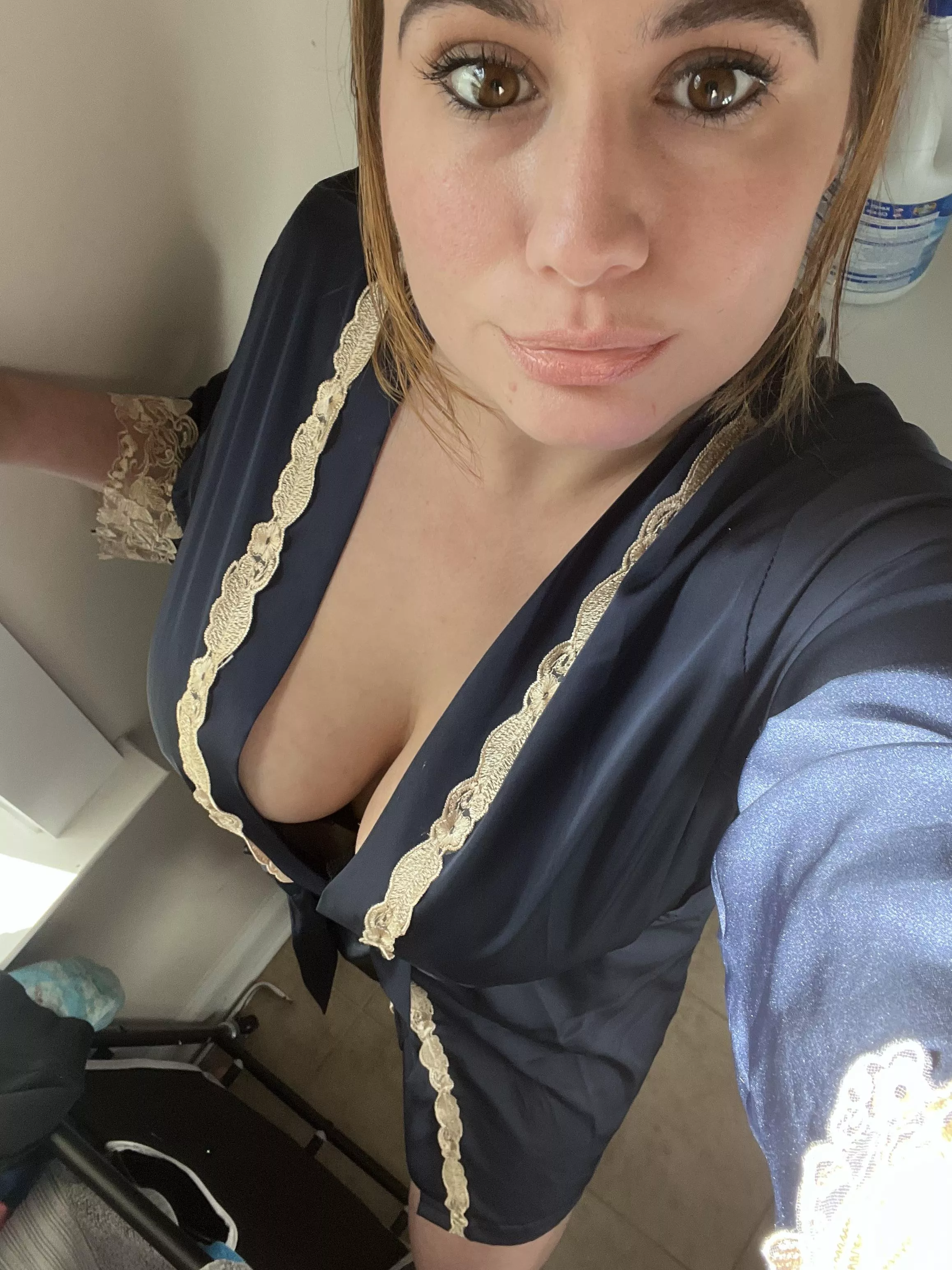 [F29] Can it just be cleavage? Or is that not welcome.