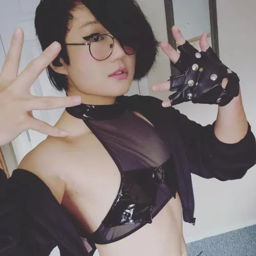 Felt cute in my succubus/incubus cosplay, ig