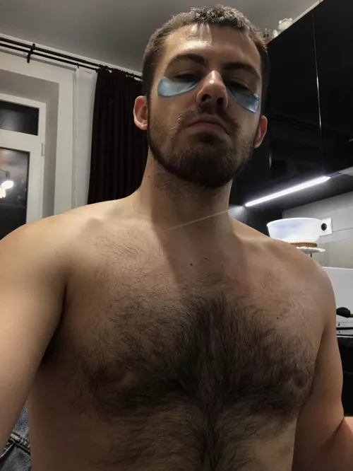 Felt cute n that moment🙂 Selfcare is important🧖🏻‍♂️