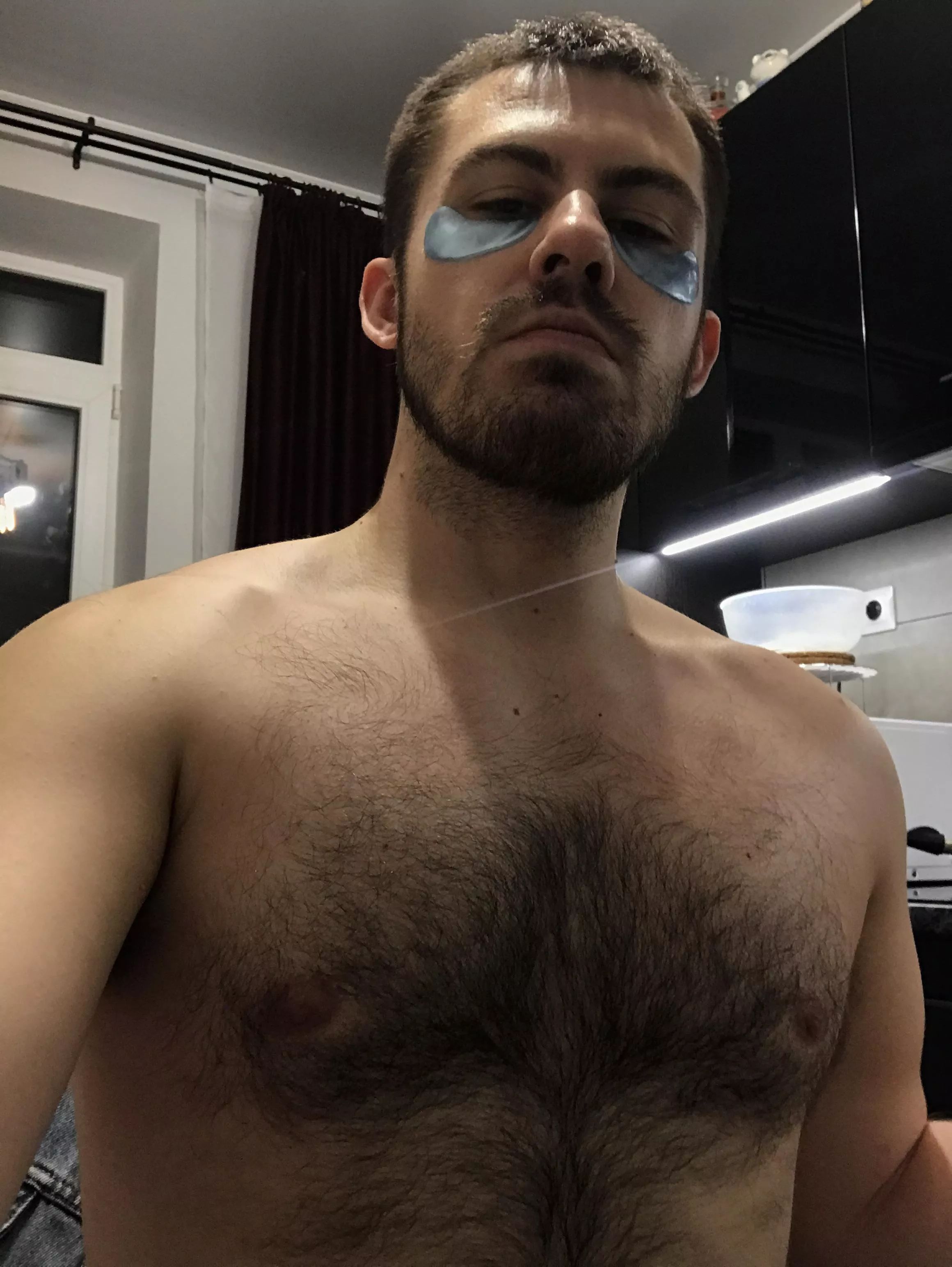 Felt cute n that moment🙂 Selfcare is important🧖🏻‍♂️