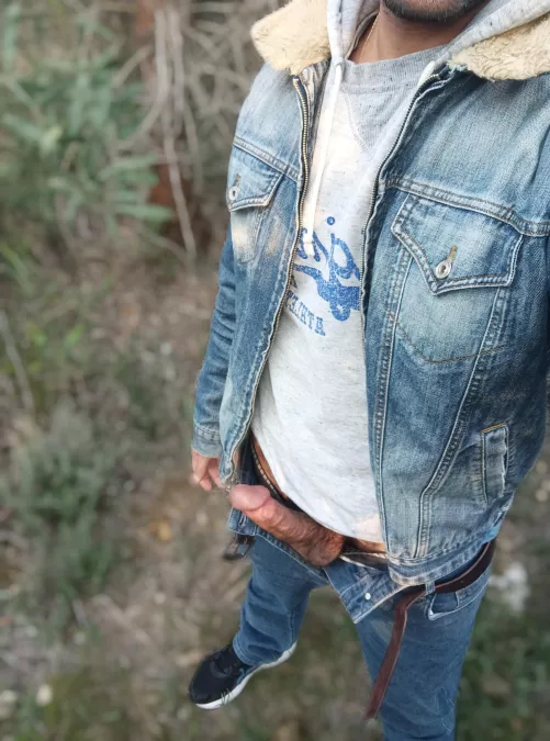 for a break in the woods